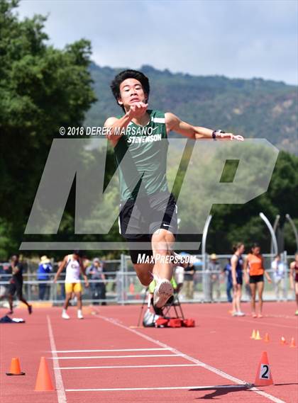 Thumbnail 1 in CIF CCS Trials (Boys Long Jump) photogallery.