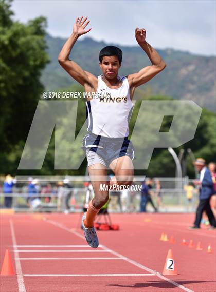 Thumbnail 1 in CIF CCS Trials (Boys Long Jump) photogallery.