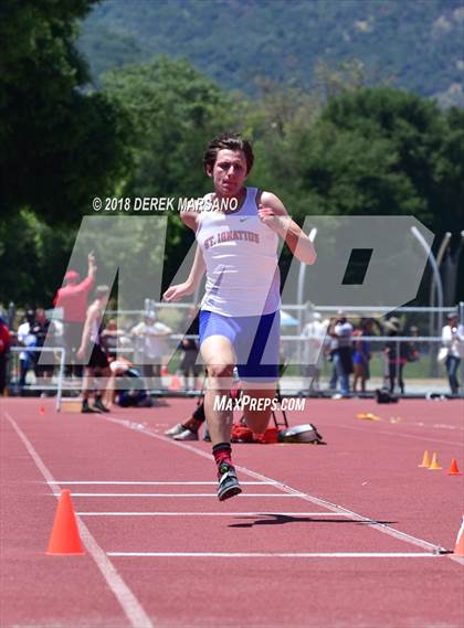 Thumbnail 2 in CIF CCS Trials (Boys Long Jump) photogallery.