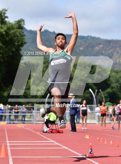 Thumbnail 1 in CIF CCS Trials (Boys Long Jump) photogallery.
