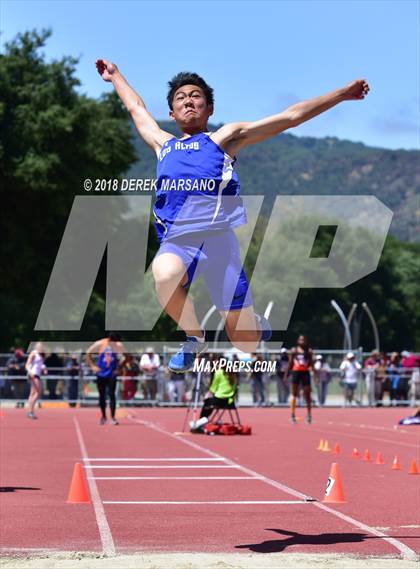 Thumbnail 3 in CIF CCS Trials (Boys Long Jump) photogallery.