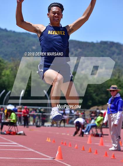 Thumbnail 3 in CIF CCS Trials (Boys Long Jump) photogallery.