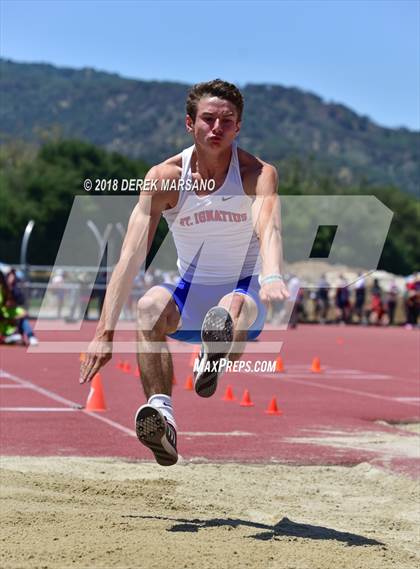 Thumbnail 2 in CIF CCS Trials (Boys Long Jump) photogallery.