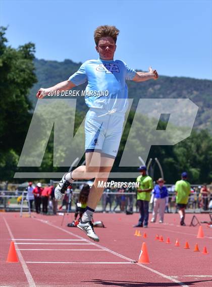 Thumbnail 3 in CIF CCS Trials (Boys Long Jump) photogallery.