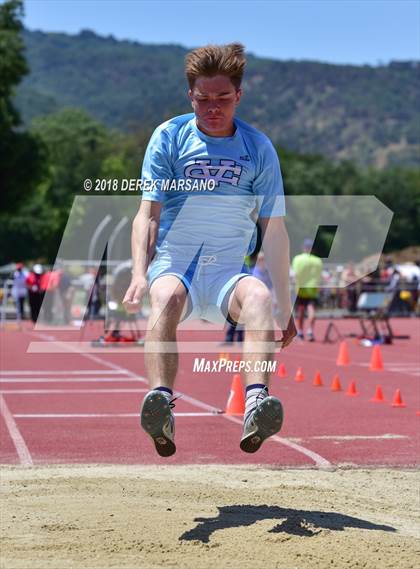 Thumbnail 2 in CIF CCS Trials (Boys Long Jump) photogallery.
