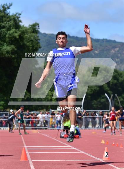 Thumbnail 1 in CIF CCS Trials (Boys Long Jump) photogallery.