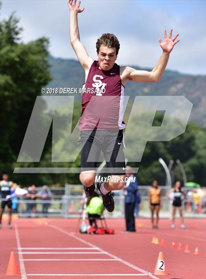 Thumbnail 3 in CIF CCS Trials (Boys Long Jump) photogallery.