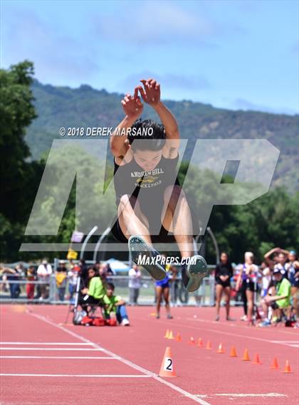Thumbnail 1 in CIF CCS Trials (Boys Long Jump) photogallery.