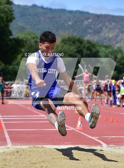 Thumbnail 1 in CIF CCS Trials (Boys Long Jump) photogallery.