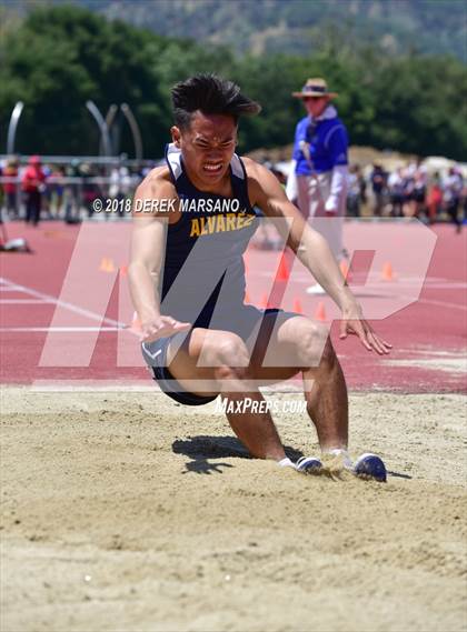 Thumbnail 2 in CIF CCS Trials (Boys Long Jump) photogallery.