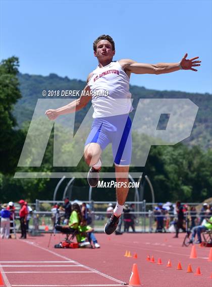 Thumbnail 2 in CIF CCS Trials (Boys Long Jump) photogallery.