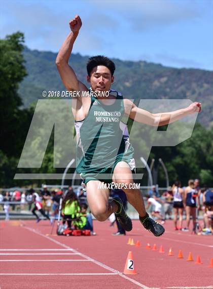 Thumbnail 2 in CIF CCS Trials (Boys Long Jump) photogallery.
