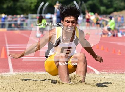 Thumbnail 3 in CIF CCS Trials (Boys Long Jump) photogallery.