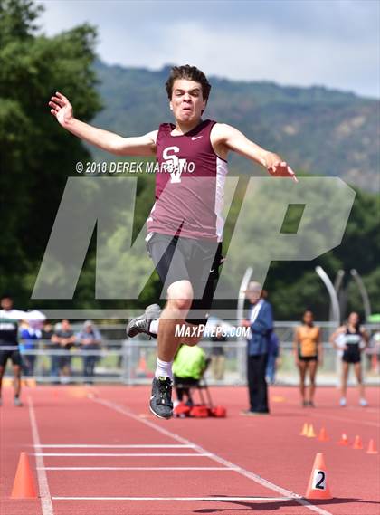 Thumbnail 2 in CIF CCS Trials (Boys Long Jump) photogallery.