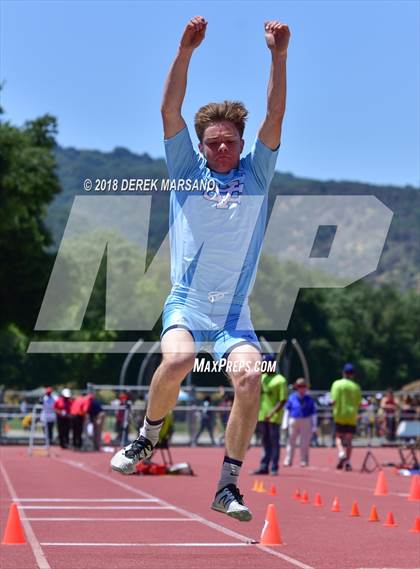 Thumbnail 1 in CIF CCS Trials (Boys Long Jump) photogallery.