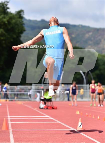 Thumbnail 1 in CIF CCS Trials (Boys Long Jump) photogallery.