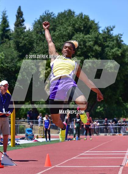 Thumbnail 1 in CIF CCS Trials (Boys Long Jump) photogallery.