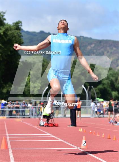 Thumbnail 3 in CIF CCS Trials (Boys Long Jump) photogallery.
