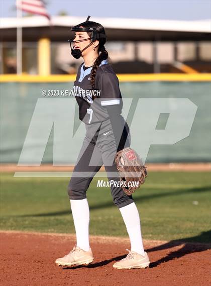 Thumbnail 3 in Peoria vs Estrella Foothills (Owls Kickoff Classic Tournament) photogallery.