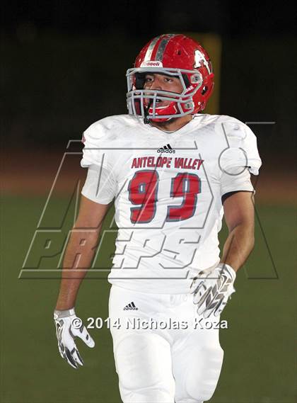 Thumbnail 1 in Antelope Valley vs. Bishop Diego (CIF SS Playoff) photogallery.