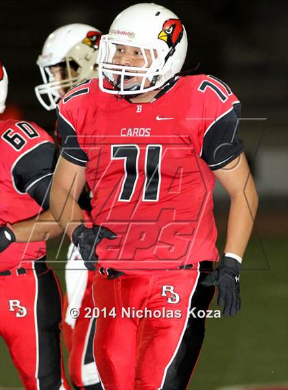 Thumbnail 2 in Antelope Valley vs. Bishop Diego (CIF SS Playoff) photogallery.