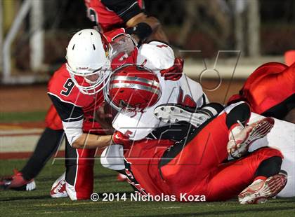 Thumbnail 2 in Antelope Valley vs. Bishop Diego (CIF SS Playoff) photogallery.
