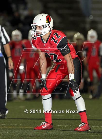 Thumbnail 1 in Antelope Valley vs. Bishop Diego (CIF SS Playoff) photogallery.
