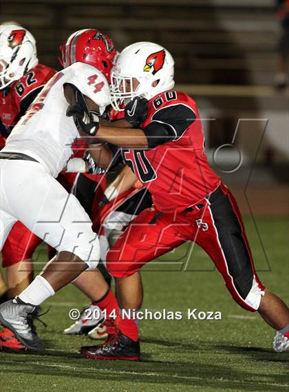 Thumbnail 1 in Antelope Valley vs. Bishop Diego (CIF SS Playoff) photogallery.