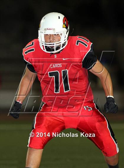 Thumbnail 3 in Antelope Valley vs. Bishop Diego (CIF SS Playoff) photogallery.