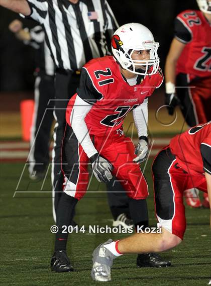 Thumbnail 1 in Antelope Valley vs. Bishop Diego (CIF SS Playoff) photogallery.