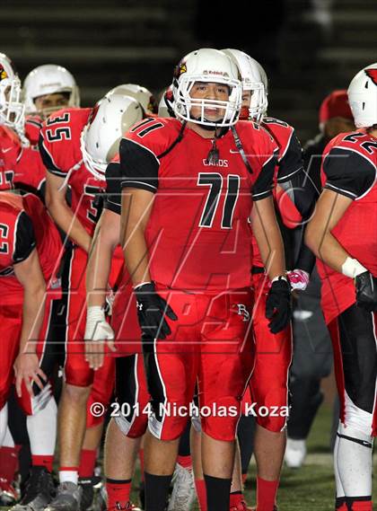 Thumbnail 3 in Antelope Valley vs. Bishop Diego (CIF SS Playoff) photogallery.