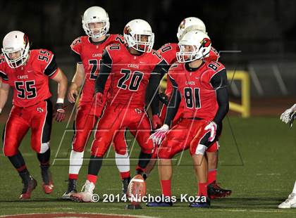 Thumbnail 1 in Antelope Valley vs. Bishop Diego (CIF SS Playoff) photogallery.
