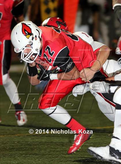 Thumbnail 3 in Antelope Valley vs. Bishop Diego (CIF SS Playoff) photogallery.