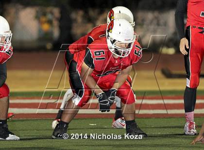 Thumbnail 1 in Antelope Valley vs. Bishop Diego (CIF SS Playoff) photogallery.