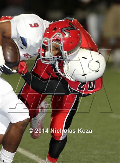 Thumbnail 3 in Antelope Valley vs. Bishop Diego (CIF SS Playoff) photogallery.
