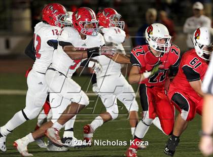 Thumbnail 2 in Antelope Valley vs. Bishop Diego (CIF SS Playoff) photogallery.