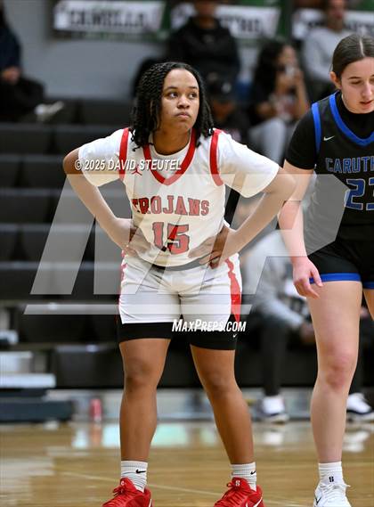 Thumbnail 1 in Caruthers vs. Lincoln (St. Mary's MLK Classic) photogallery.