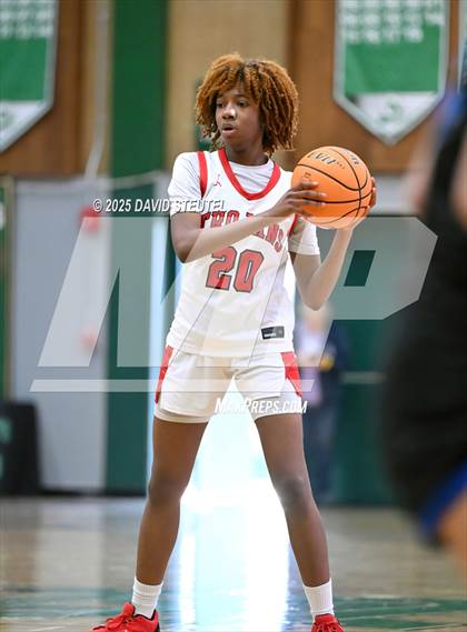 Thumbnail 2 in Caruthers vs. Lincoln (St. Mary's MLK Classic) photogallery.