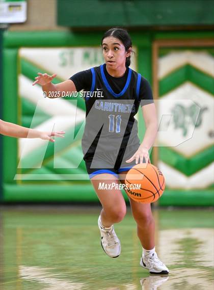 Thumbnail 1 in Caruthers vs. Lincoln (St. Mary's MLK Classic) photogallery.