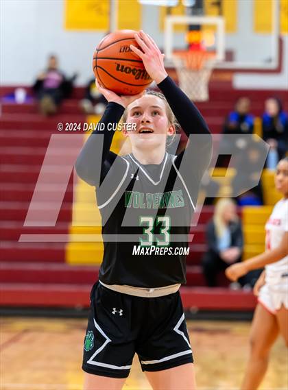Thumbnail 2 in Woodgrove vs. Patriot (Cougar Holiday Classic) photogallery.