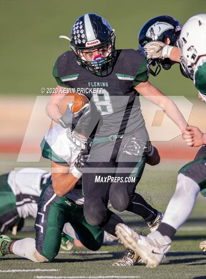 Thumbnail 1 in Fleming vs. Stratton/Liberty (CHSAA 6-Man State Final) photogallery.