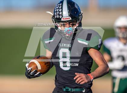 Thumbnail 2 in Fleming vs. Stratton/Liberty (CHSAA 6-Man State Final) photogallery.