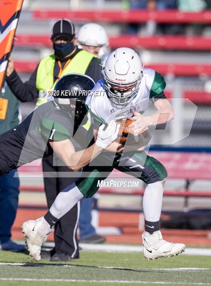 Thumbnail 3 in Fleming vs. Stratton/Liberty (CHSAA 6-Man State Final) photogallery.