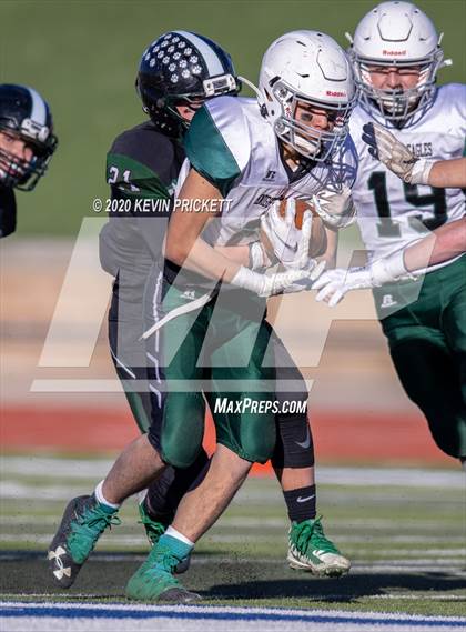 Thumbnail 3 in Fleming vs. Stratton/Liberty (CHSAA 6-Man State Final) photogallery.