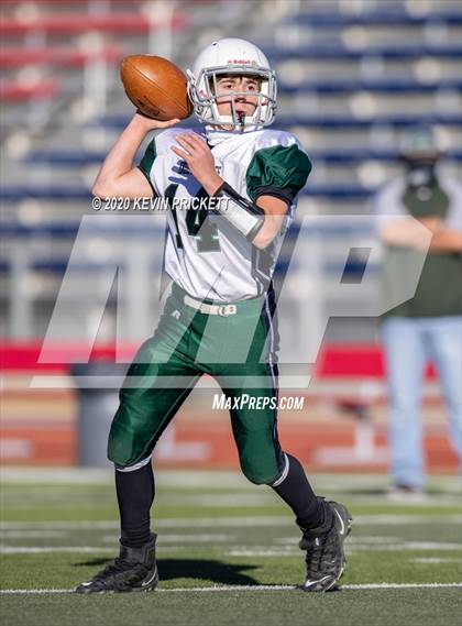 Thumbnail 2 in Fleming vs. Stratton/Liberty (CHSAA 6-Man State Final) photogallery.