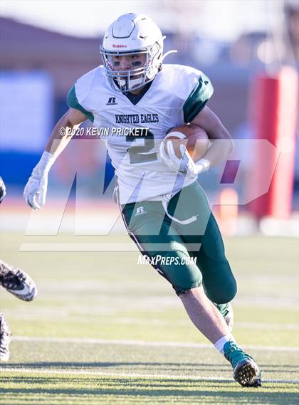 Thumbnail 2 in Fleming vs. Stratton/Liberty (CHSAA 6-Man State Final) photogallery.
