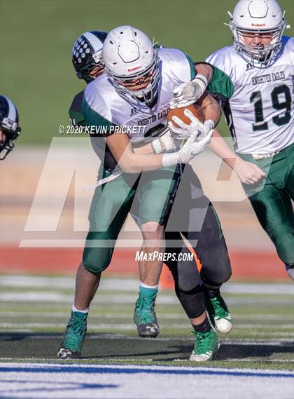Thumbnail 1 in Fleming vs. Stratton/Liberty (CHSAA 6-Man State Final) photogallery.