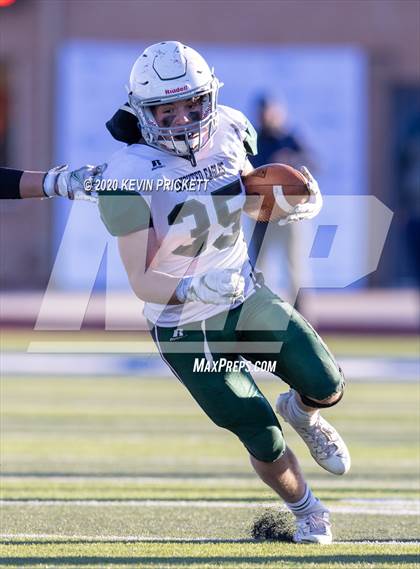 Thumbnail 2 in Fleming vs. Stratton/Liberty (CHSAA 6-Man State Final) photogallery.