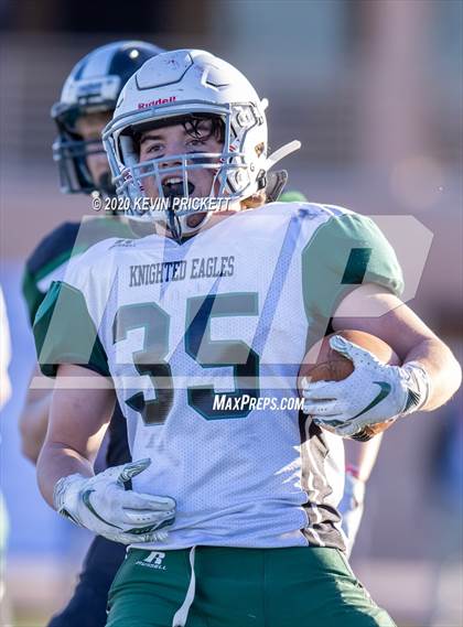 Thumbnail 3 in Fleming vs. Stratton/Liberty (CHSAA 6-Man State Final) photogallery.