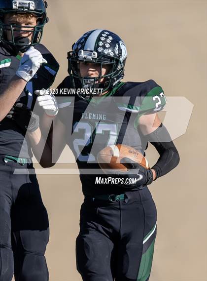 Thumbnail 2 in Fleming vs. Stratton/Liberty (CHSAA 6-Man State Final) photogallery.